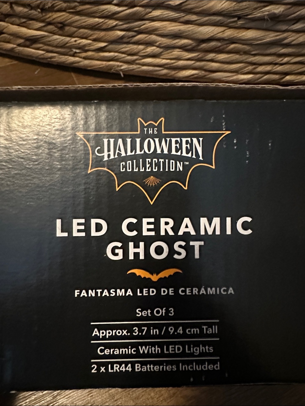 LED Ceramic Ghost Nightlight Trio - Picture 4 of 5